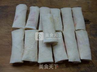 Carrot Minced Meat Spring Rolls recipe