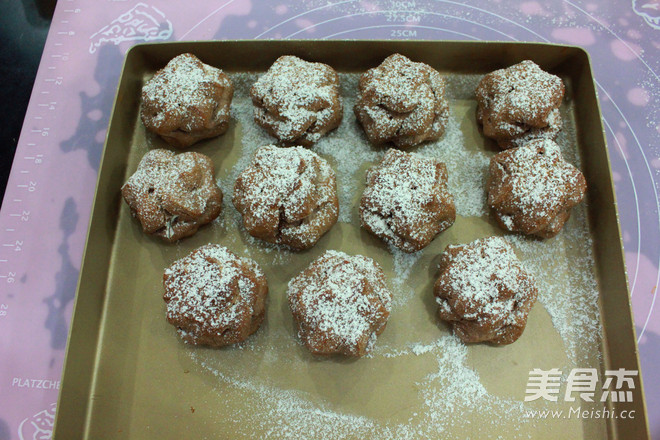 Chocolate Cheese Puffs recipe