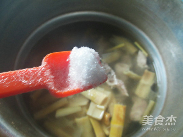 Lamb Tail Bamboo Shoots and Keel Soup recipe