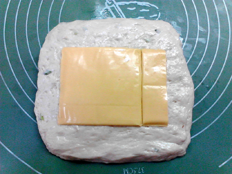 Natural Fermented Potato Cheese Chive Bread recipe