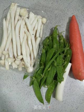 Stir-fried White Jade Mushroom recipe