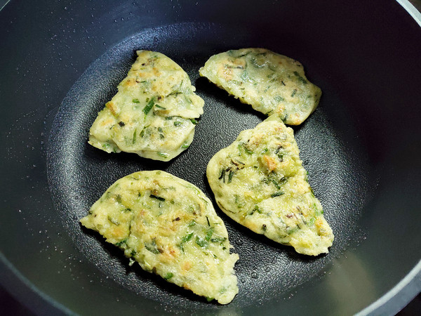 Leek Egg Pancake recipe