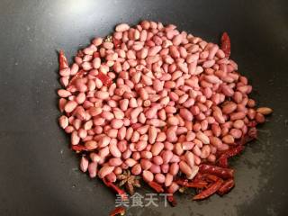 #团圆饭#peanuts Mixed with Bitter Chrysanthemum recipe