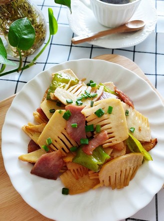 Bacon Winter Bamboo Shoots recipe