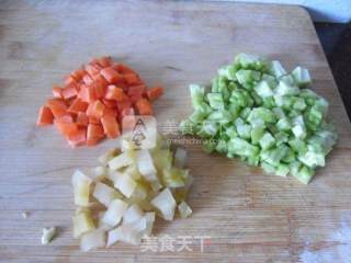 Three Ding Fried Rice recipe