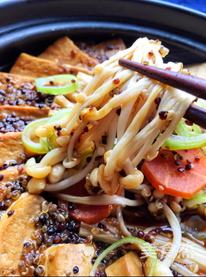 Quinoa Tofu and Wind-yaki recipe