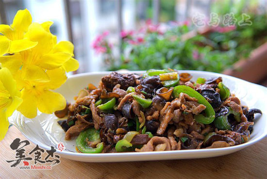 Stir-fried Pork with Mixed Vegetables recipe