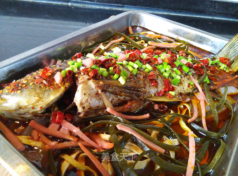 #aca烤培明星大赛#hot Pot Grilled Fish recipe