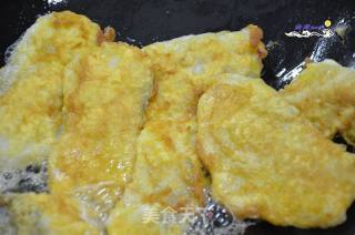 Fried Fish Steak with Egg recipe