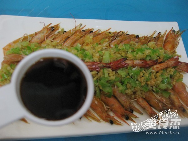 Microwave Garlic Open Back Shrimp recipe