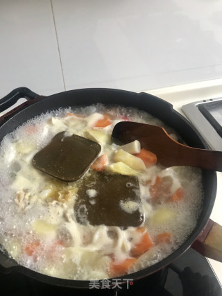 Seafood Curry Buns recipe