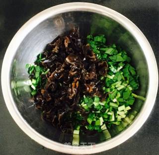 Scrambled Eggs with Leek and Shrimp recipe