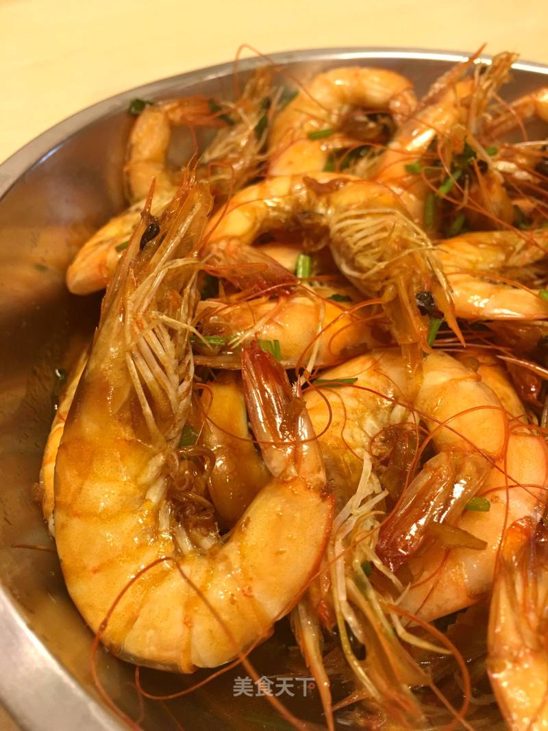 Secret Soy Sauce King Prawns recipe