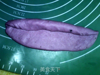 【united States】purple Sweet Potato Sausage Buns recipe