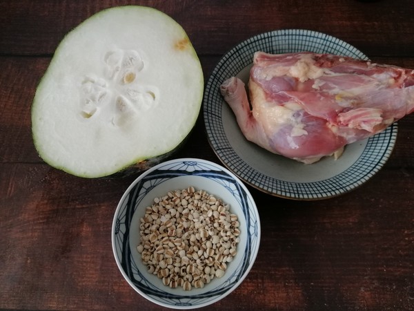 Winter Melon and Barley Soup recipe