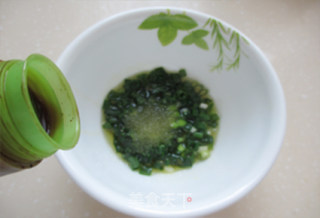 Enoki Mushroom with Scallion Oil recipe