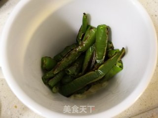 Preserved Eggs with Green Peppers recipe