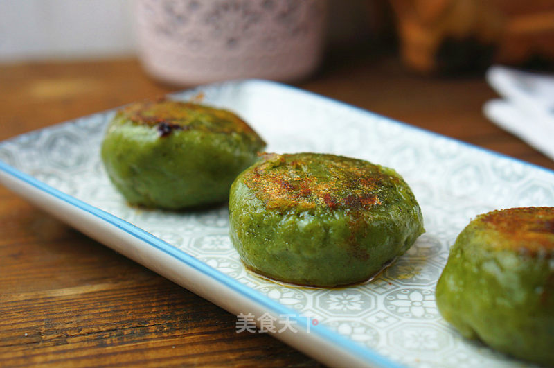 #春食野菜香#野香芹青团 recipe