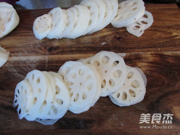 Rouge Lemon Lotus Root recipe