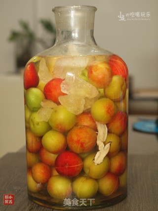 Plum Wine: "zhu Se Liquor" from Ancient Recipes recipe