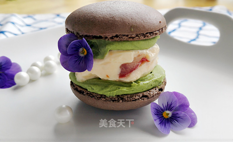 #aca烤明星大赛#ice Cream Macaron recipe