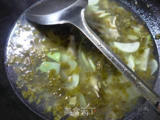 Pickled Cabbage Razor Clams Night Flowering Soup recipe