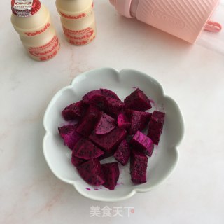 Dragon Fruit Yakult recipe