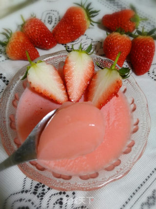 Strawberry Pudding recipe