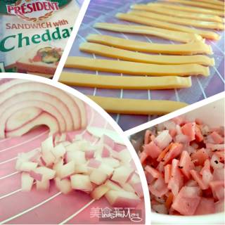 Cheddar Cheese and Bacon Meal Bun recipe