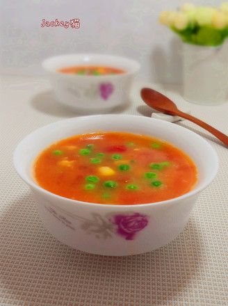 Tomato Pea Soup recipe