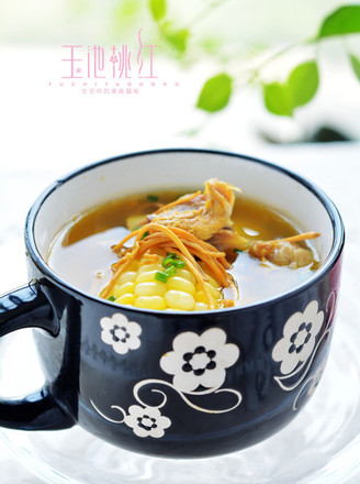 Supor Ribs Cordyceps Flower Soup recipe