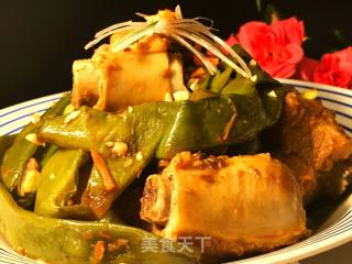 Braised Kidney Beans with Ribs recipe