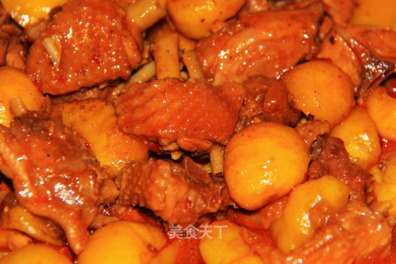 Chestnut Braised Chicken recipe