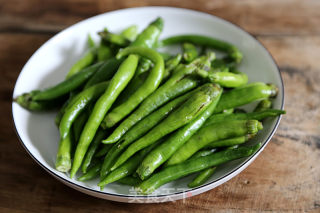 Stir-fried Pork with Watercress and Green Pepper recipe