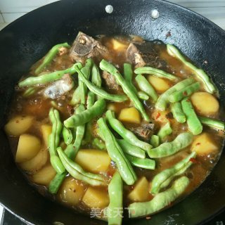 Sichuan Style Potato and Kidney Bean Braised Pork Rib recipe