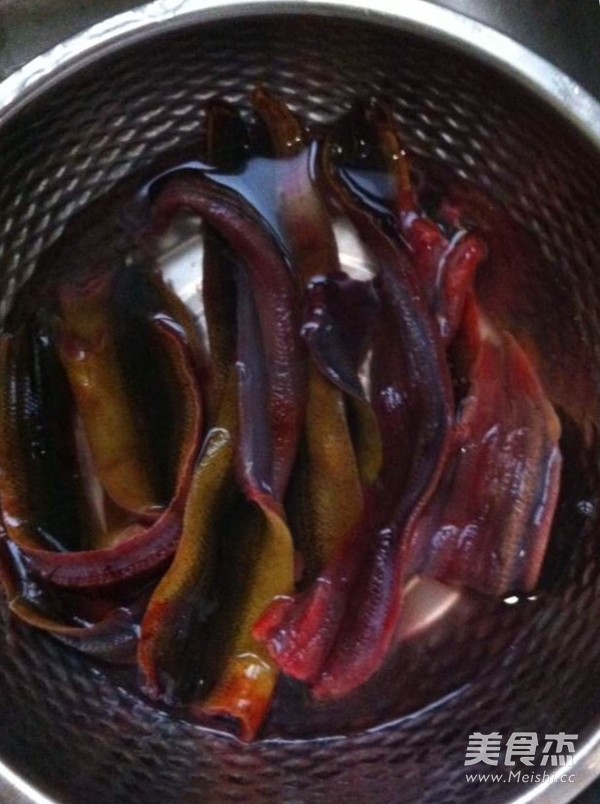 Stir-fried Eel with Ginger Pepper recipe