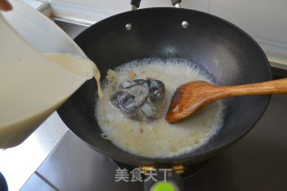 Full of Umami Flavor-[soy Milk Fish Head Rice Cake Soup] recipe