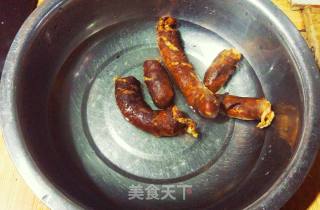 Cauliflower Fried Sausage (sichuan-chongqing Style Sausage) recipe