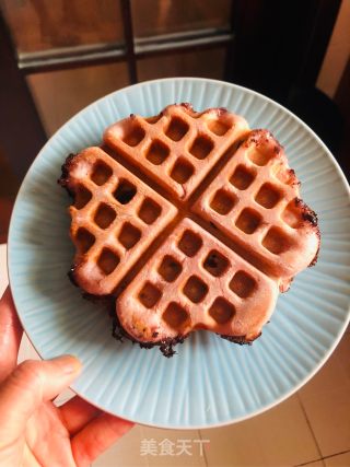 Kale Multigrain Nut Waffles recipe