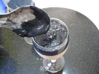 Black Sesame Soy Milk Panna Cotta recipe