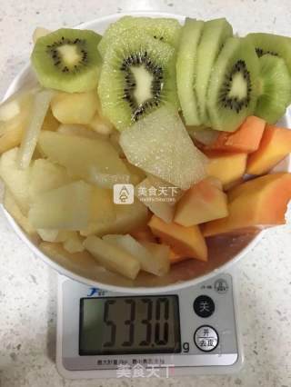 Yacon, Kiwi, Papaya, Fresh Enzyme recipe