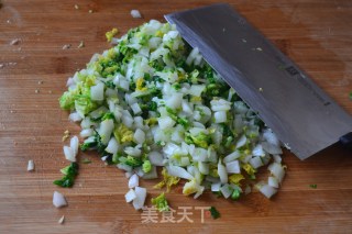 Stir-fried Okara with Yellow Cabbage recipe