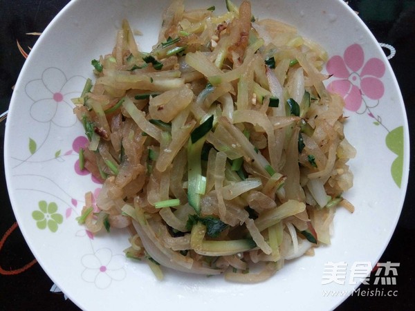 Vegetarian Fried Winter Melon Shreds recipe