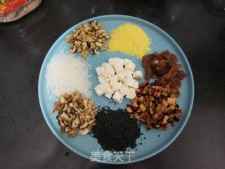 Walnut Longan Puzzle Rice Cereal recipe