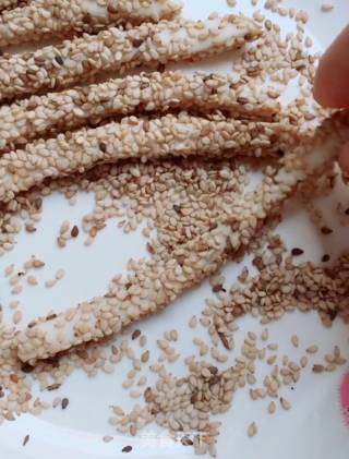Crispy Sesame Strips recipe