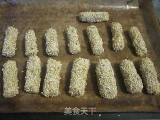 Crispy Yam Roll and Firecrackers recipe