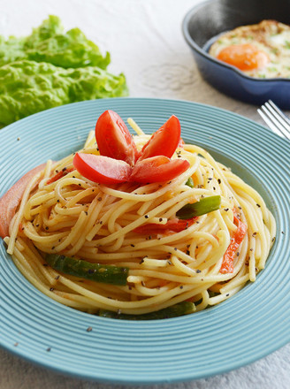 Garlic Tomato Pasta