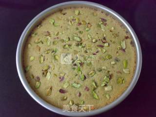 #aca烤明星大赛#pistachio Sorghum Cake recipe