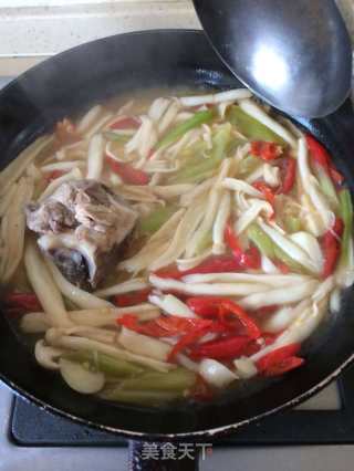 Mushroom Noodles in Bone Broth recipe