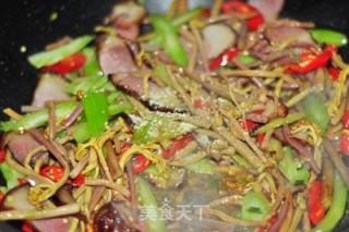 Fried Bacon with Bracken recipe